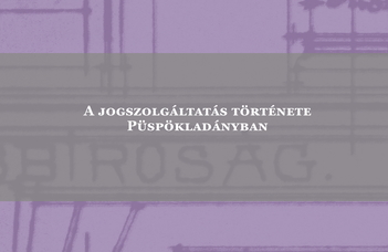 Bíróságtörténeti könyvbemutató Püspökladányban