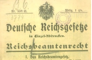 Sallai Balázs: 150 éve fogadták el a német tisztviselőtörvényt (2023. III. 27.)